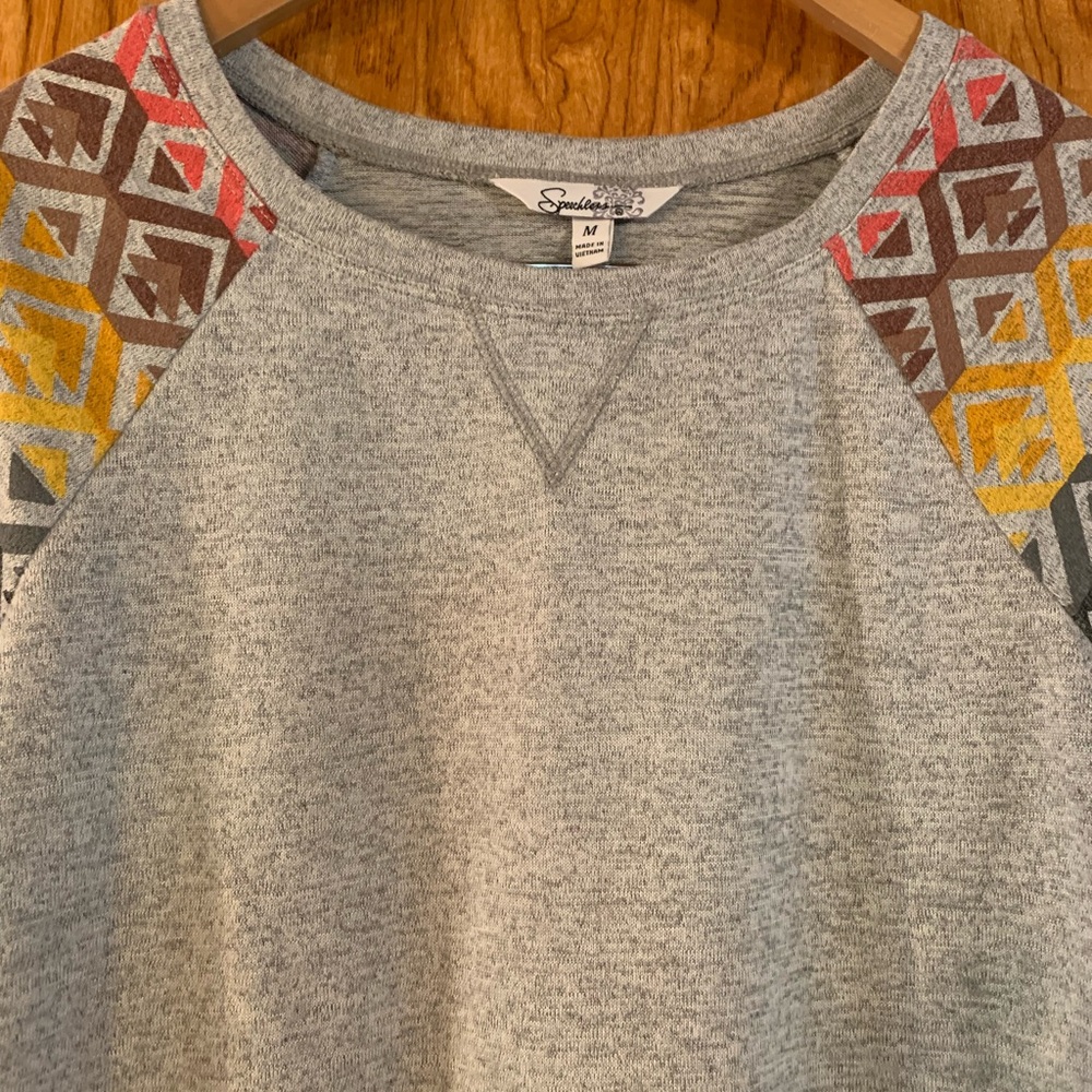 Western inspired light weight sweatshirt by Speechless